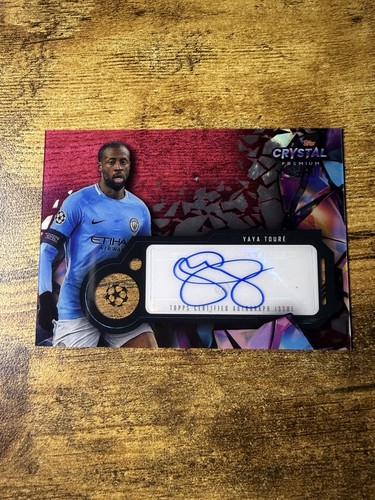 Yaya toure auto topps - yaya,