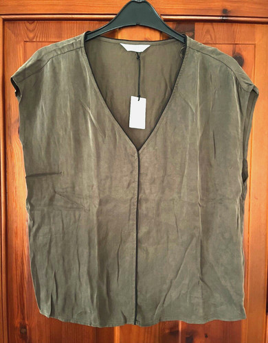 Yaya shirt bluse - bluse, grau-taupe