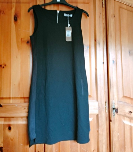 Hessnatur schwarz kleid - schwarz,