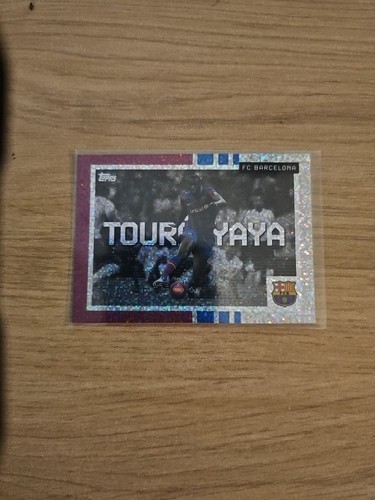 Topps touré yaya barcelona - touré, fc