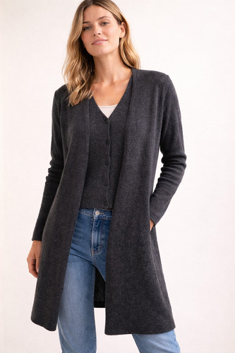 Yaya cardigan mit integrierter - cardigan,