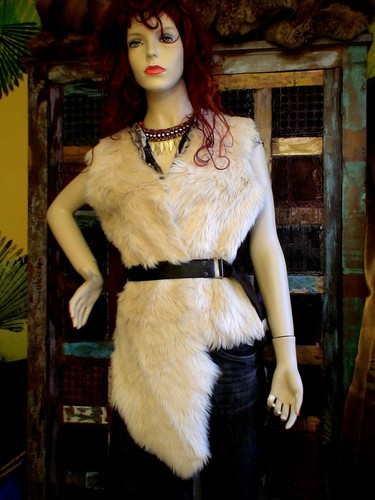 Neu leder faux fell - neu,