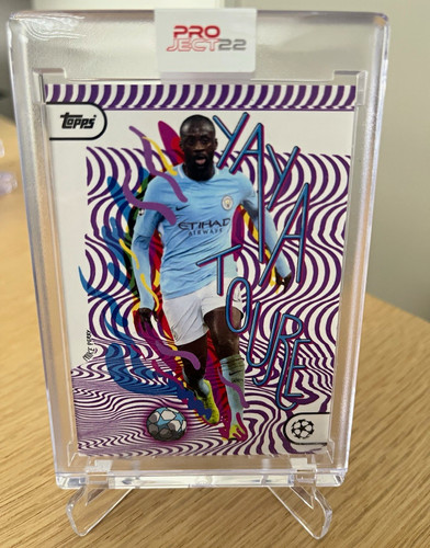 Topps project22 yaya touré - yaya,